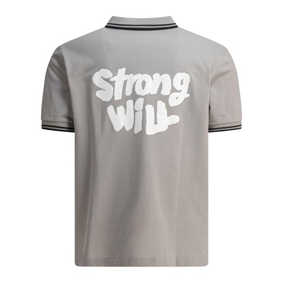 Comme Des Garçons Shirt Cdg Strong Will Polo Shirt Tag Size L Men - Picture 2 of 4